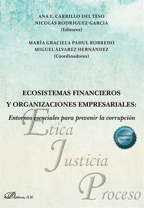 Librería Dykinson Ecosistemas financieros y organizaciones