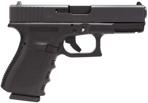 Glock Pi2350203 G23 Gen3 Compact 40 Sandw 131 402″ Black Polygonal