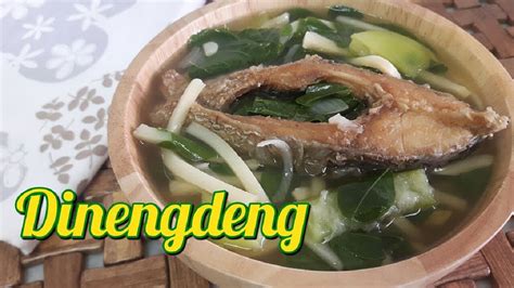 Lutong Ilocano Dinengdeng With Fried Tilapia Youtube