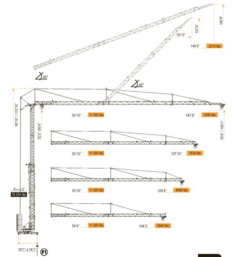 Self Erecting Tower Cranes P J Arcomet