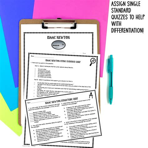 Isaac Newton Comprehension Task 1