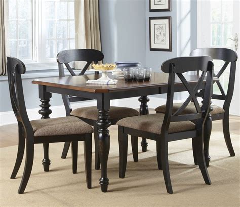 Liberty Furniture Abbey Court 5 Piece 72×38 Rectangular Dining Room Set ...