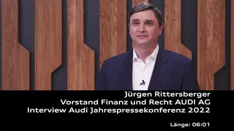 Interview Mit Jürgen Rittersberger Im Rahmen Der Audi