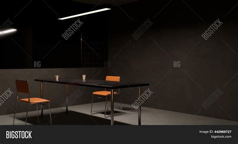 Empty Interview Room Image And Photo Free Trial Bigstock