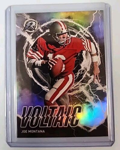 Topps Composite Joe Montana Resurgence Voltaic Refractor Rv Sf