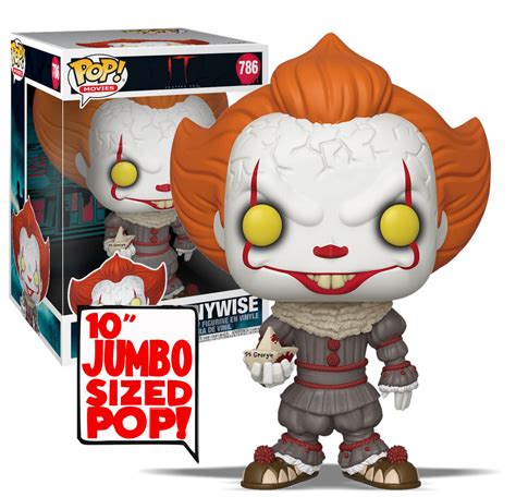 It Pennywise With Boat Jumbo 10 Funko Pop Vinyl Figure Koolaz Ltd