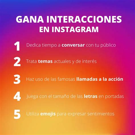 Gana Interacciones En Instagram Redes Sociales Sentimientos Instagram