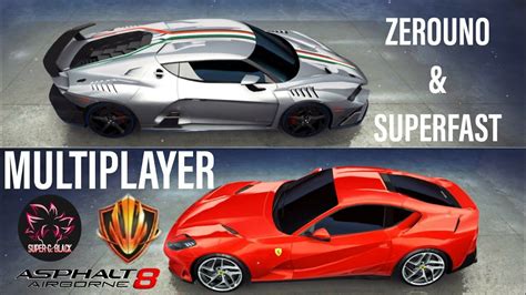 Asphalt 8 Italdesign Zerouno Ferrari 812 Superfast MULTIPLAYER