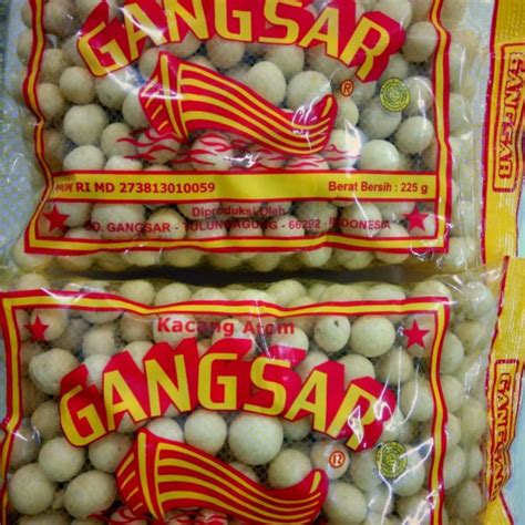 Jual Kacang Atom Gangsar Kacang Shanghai Kemasan Besar Shopee Indonesia