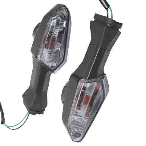 1 Par De Intermitentes Intermitentes De Luz Intermitente Para Lentes De Humo Kawasaki Ninja 300