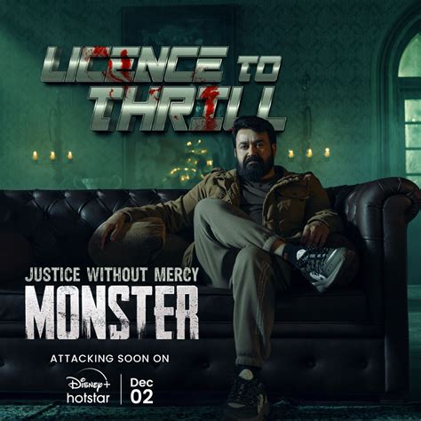 Monster Ready To Release On Disney Hotstar On December Mohanlal S