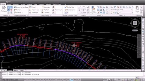 26 AutoCAD Civil 3D Secciones Transversales YouTube