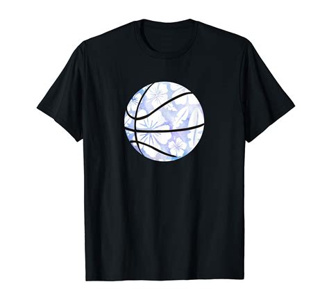 Hawaiian Hibiscus Basketball Hawaii Lover Beach Aloha Player T Shirt