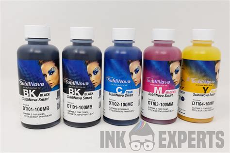 Inktec Sublinova Smart Dye Sublimation Ink Set For Epson Ecotank Et