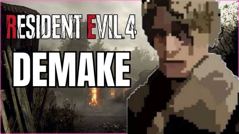 From Hd To Pixels Rediscovering Resident Evil Demake Youtube