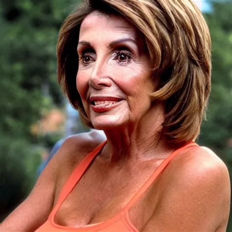 Nancy Pelosi Swimsuit Model Huge Milkers Stable Diffusion