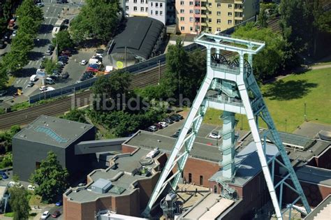 Bochum aus der Vogelperspektive Museums Gebäude Ensemble und