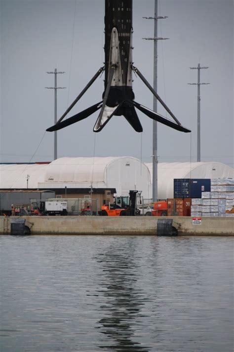 Last Launched And Landed Spacex Falcon Booster Of Returns To