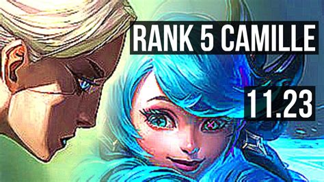 Camille Vs Gwen Top Rank 5 Camille 6 1 2 Rank 12 Dominating