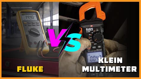 Fluke Vs Klein Multimeter For Electronics And Automotive Use Youtube