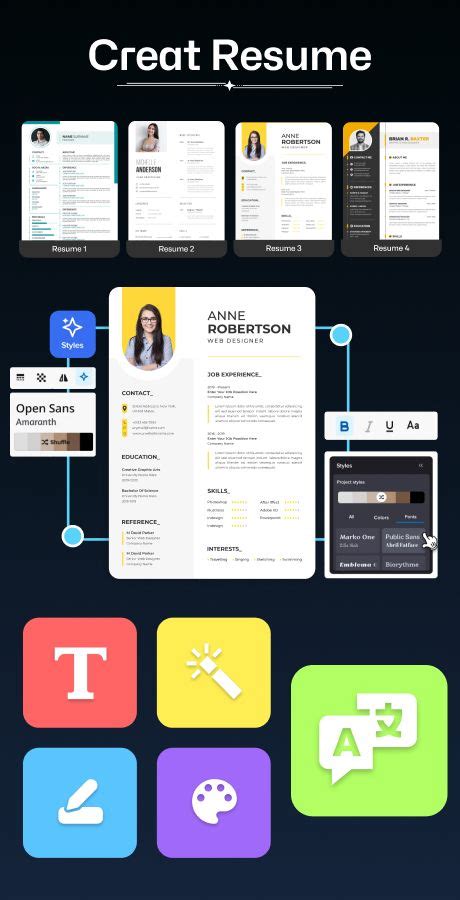 Resume CV Maker Resume Builder Android By Vocsy Codester