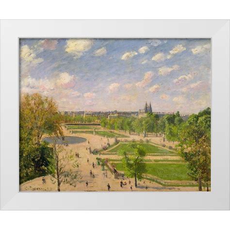 Pissarro Camille X White Modern Wood Framed Museum Art Print