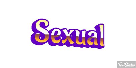 Sexual Word Animated  Logo Designs