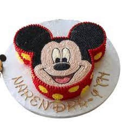 Mickey Mouse Face Cake Delivery In Delhi NCR. The Cake- providing best ...