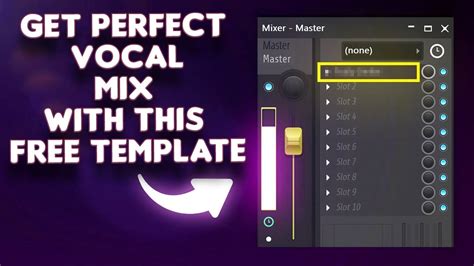 Free Vocal Mixing Template How To Mix Your Vocals In Fl Studio Start