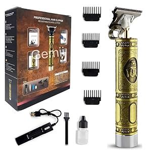 Gemii Trimmer Men Professional Buddha Style Battery Powered