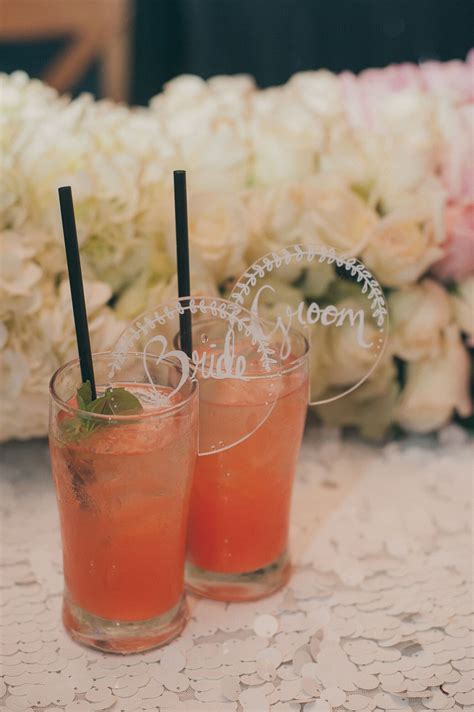 Mexican Signature Cocktails In Sweetheart Glasses