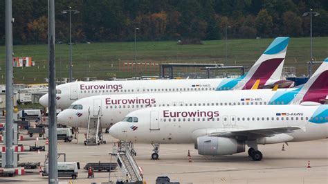 Eurowings Streik Welche Fl Ge Am Flughafen D Sseldorf Heute Ausfallen