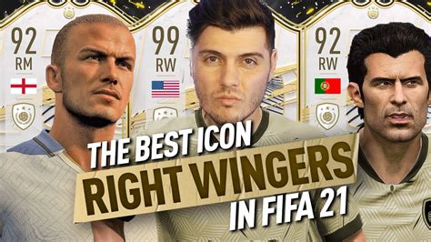 The Best Icon Wingers Rw In Fifa Ultimate Team Youtube