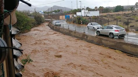 Tiempo En Canarias La Dana Provoca Inundaciones En Barracos Y