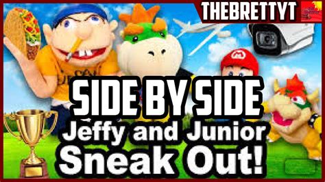 Sml Movie Jeffy And Junior Sneak Out Side By Side Youtube