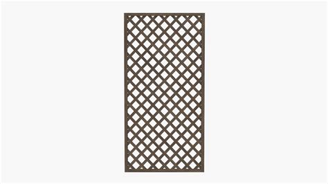 Wooden Mesh Panel Module 2 3D Model TurboSquid 2060394