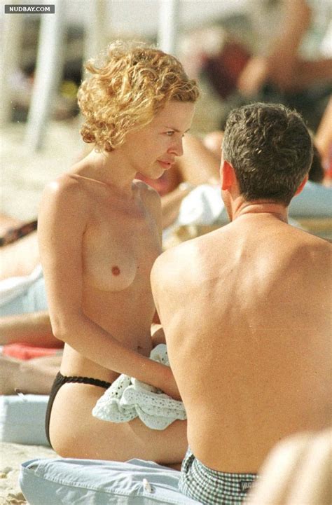 Kylie Minogue Nude On The Beach In St Tropez 2006 Nudbay