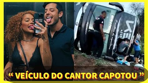 Sthe Matos e Kevi Jonny sofrem acidente de ônibus na Bahia YouTube