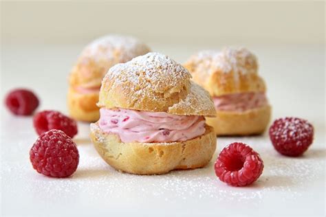 Raspberry Cream Puffs Little Swiss Baker Recipe Raspberry Cream