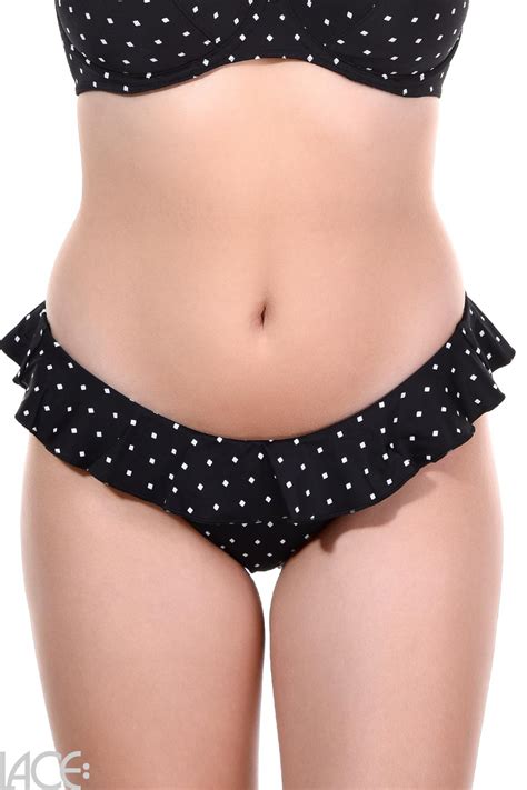 Lace Freya Swim Jewel Cove Bikini Tanga Trusse Black Lace Dk