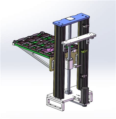 步进丝杆升降机构3d模型下载三维模型solidworks模型 制造云 产品模型