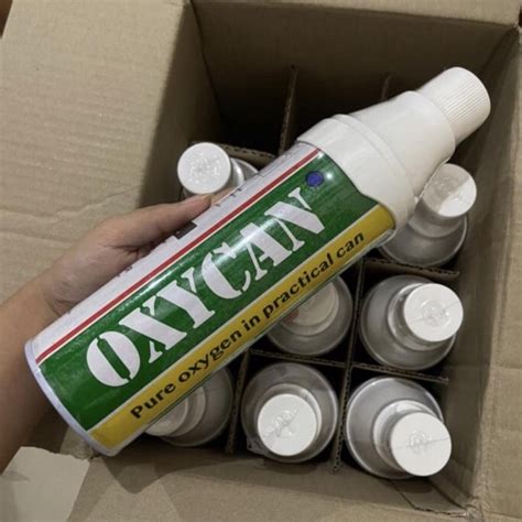 Jual Oxycan Tabung Oksigen Portable Oxygen Pernafasan 500Cc Shopee