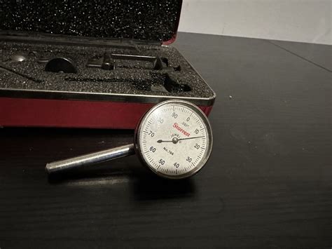 Starrett 196a1z Universal Back Plunger Dial Indicator 49659506976 Ebay