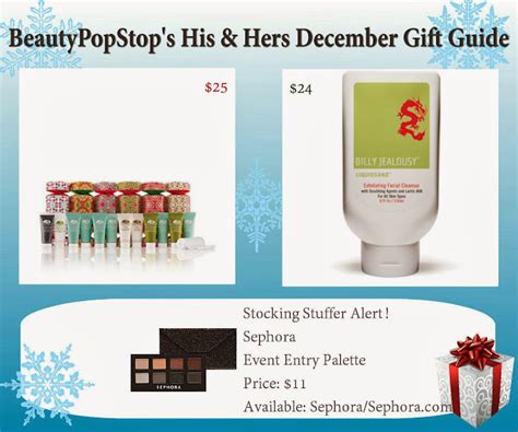 Beautypopstop Days Of Our Holiday His Hers December Gift Guide