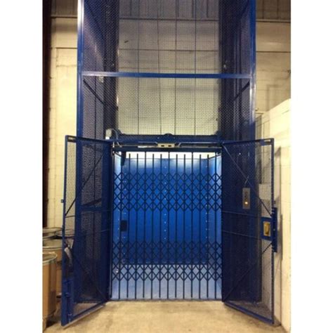 Saksham Mild Steel Industrial Cage Lift Capacity 6 To 10 Person At Rs