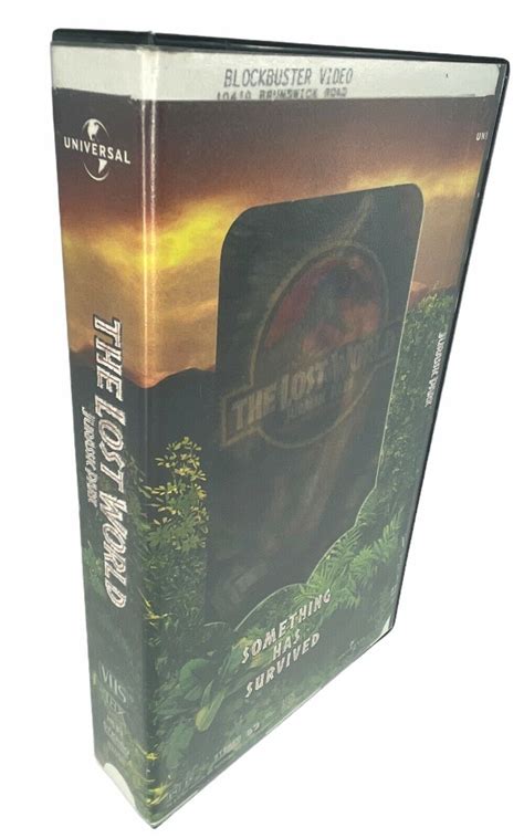 Mavin | Blockbuster Video Official VHS Clamshell Jurassic Park The Lost ...