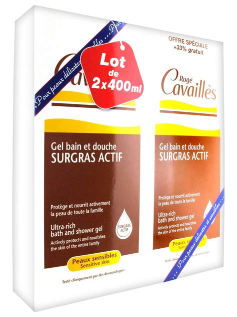 Rog Cavaill S Gel Bain Et Douche Surgras Actif X Ml Amazon De