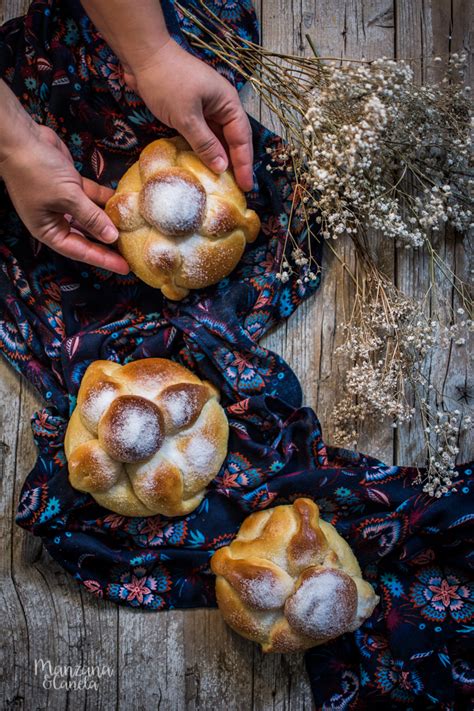 Manzanaandcanela Pan De Muerto Receta Mejicana Paso A Paso Para El Día