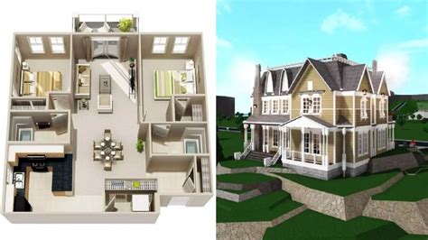 Bloxburg House Layouts Story Dplans