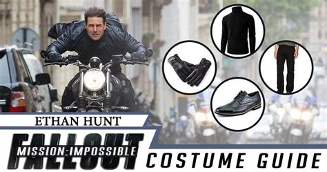 Ethan Hunt Tom Cruise Mission Impossible 6 Fallout Costume